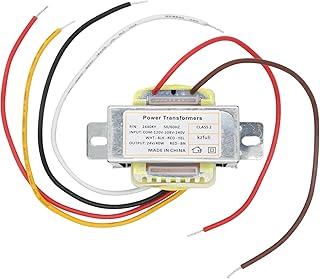 24V 40W Control Transformer. PrimaryVoltage 120, 208, 240V 50hz-60hz Secondary 24V 40VA Multi tap Transformer, Replace HVAC Furnace Multi tap Transformer