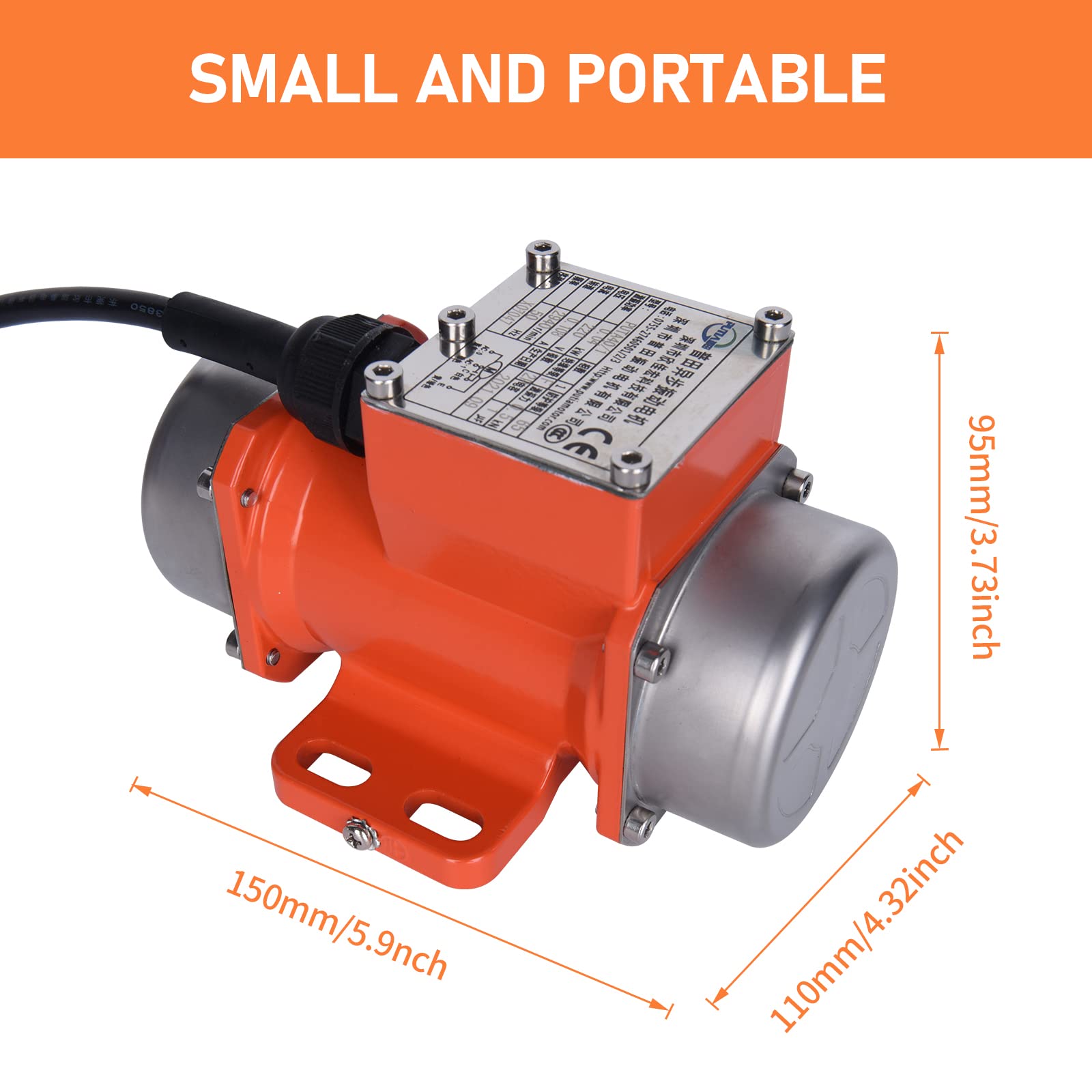 Small AC Concrete Vibrator - Powerful & Durable -4