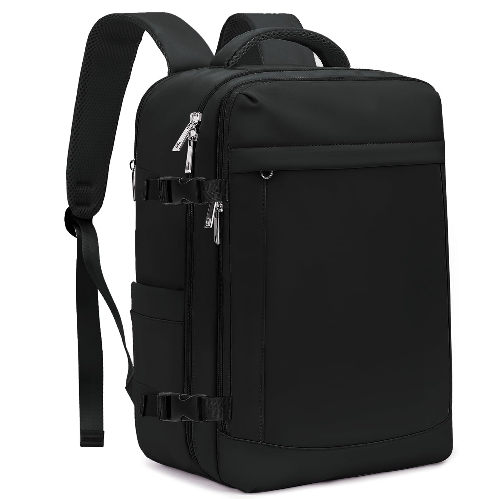 yankony Ryanair Hand Luggage Backpack 40 x 20 x 25 Waterproof Travel Backpack for Ryanair 40 x 20 x 25 Protection Against Theft Backpack Hand Luggage Aeroplane, Black, 45x36x20cm (30L), Travel-picture-24