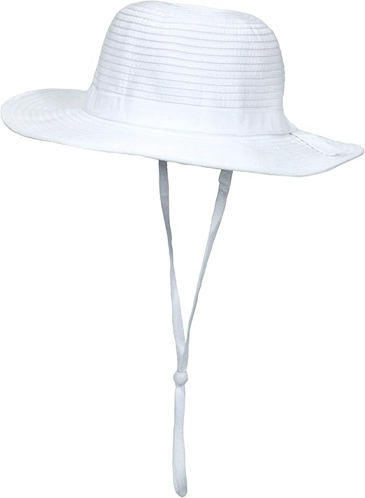 SwimZip Girls' Wide Brim Sun Hat - UPF 50+ Sun Protection