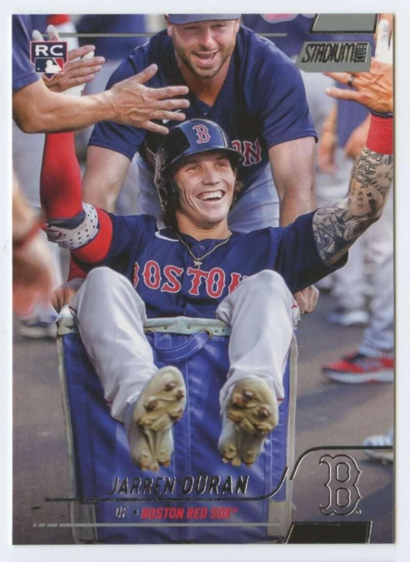 2022 Stadium Club #70 Jarren Duran RC Rookie Boston Red Sox MLB Baseball Trading Card