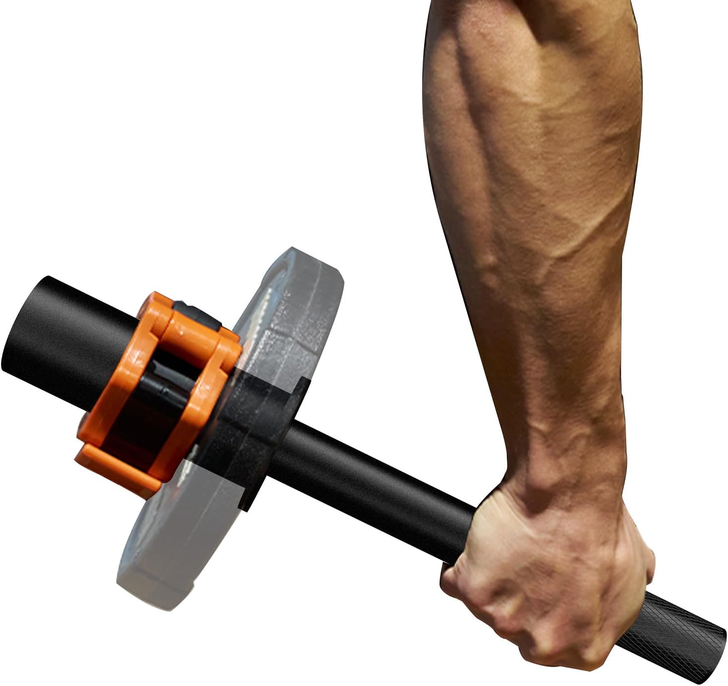 Forearm Strengthener,Forearm Exerciser, Wrist Bar,Forearm Strength Trainer,Wrist Roller,Wrist Trainer,Wrist Rotation,Plate Not Included