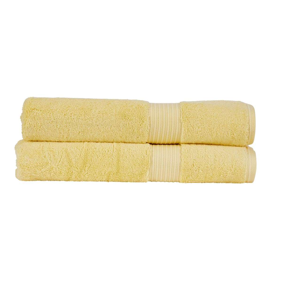 Christy Supreme Hygro 2 Hand Towels Set | Blush Pink | 100% Luxury Supima Cotton | Ultra Soft | Super Absorbent | 650GSM | Plush and Long Lasting — view 94