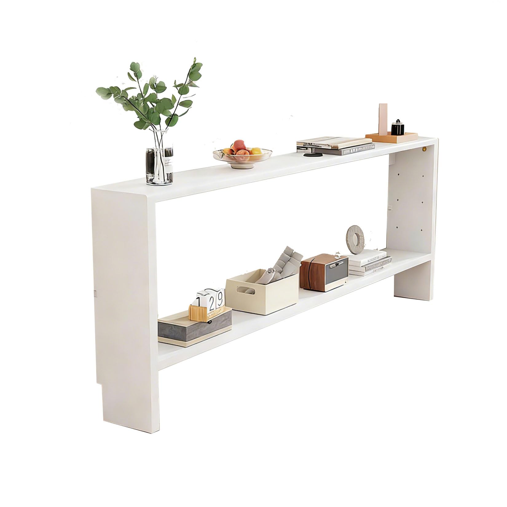 Consolle Sottile,Tavolino Stretto e Lungo per Divano,Tavolo Consolle Ingresso legno,Con spazio di archiviazione,per Soggiorno,Camera da Letto,Corridoio