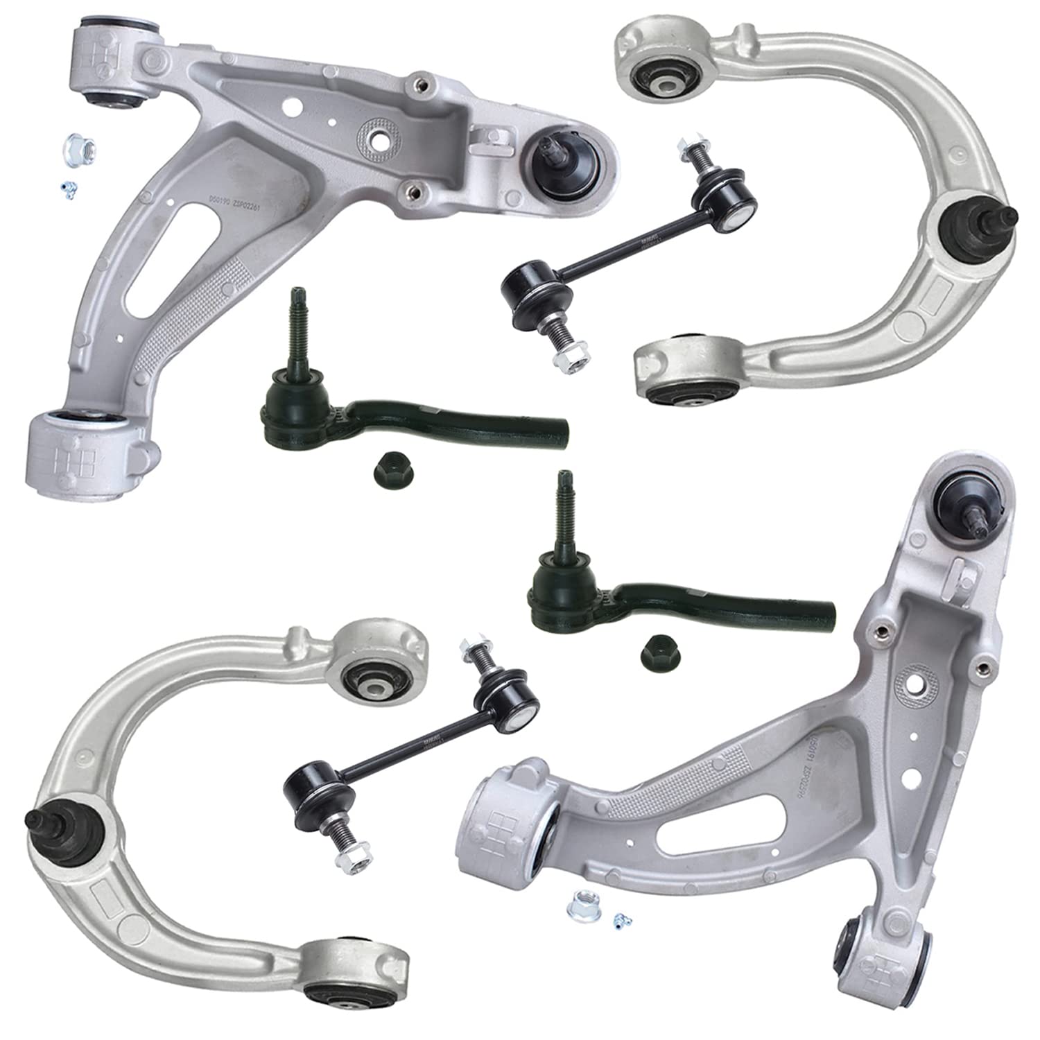 Detroit Axle - RWD Front End Control Arms Kit for 03-07 Cadillac CTS, 4