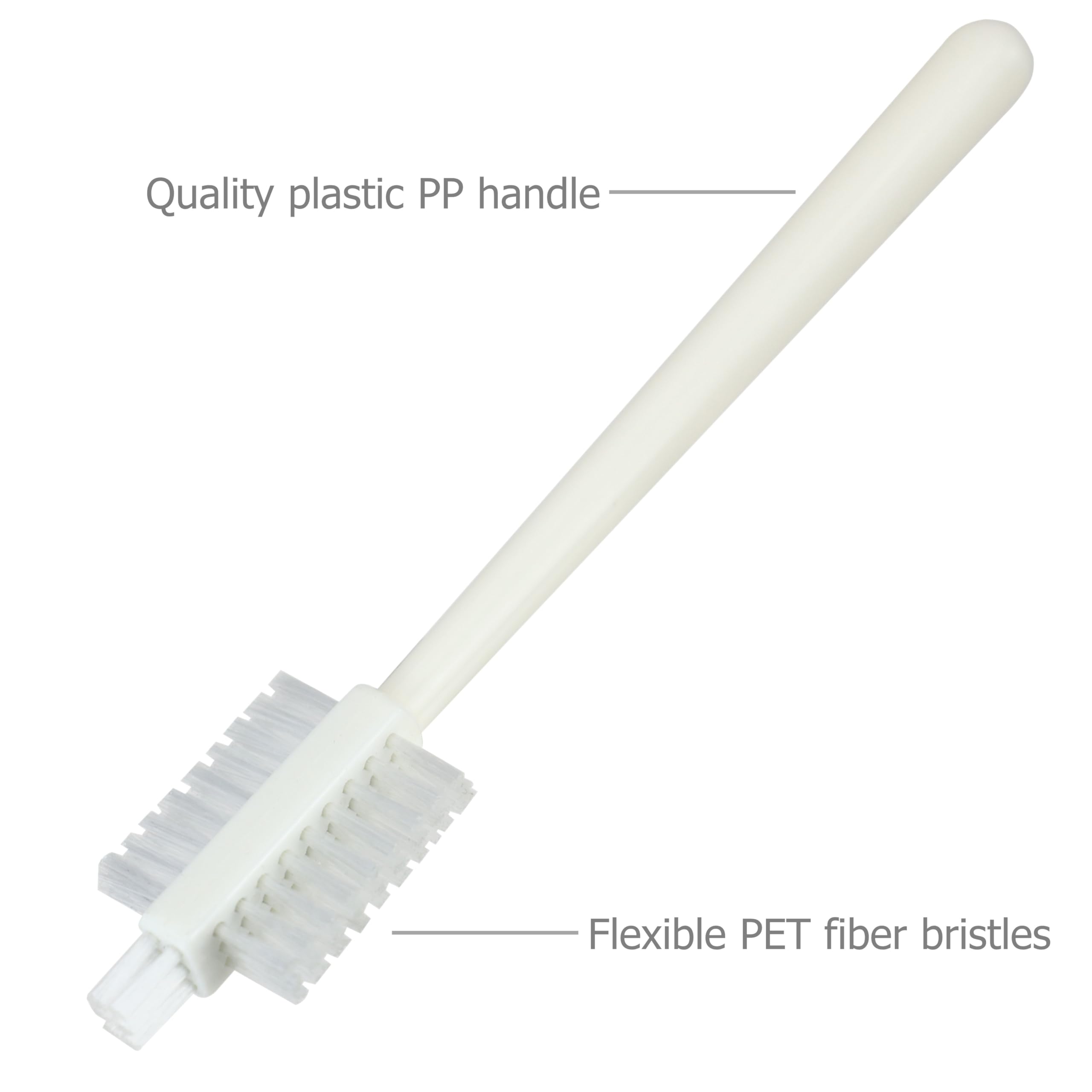 EIKS 6 Pack Cleaning Brushes - Flexible Bristles For Bathroom, Kitchen, Sink, Window Tracks - View #6