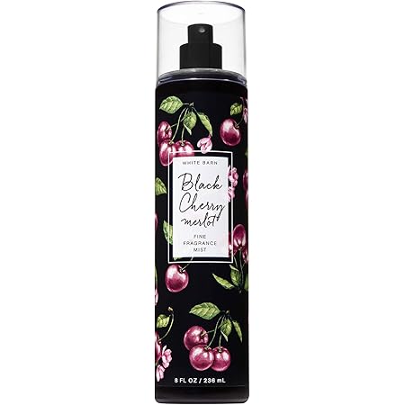 Amazon Com Bath And Body Works Black Cherry Merlot Fine Fragrance Mist 8 Fluid Ounce 2019 Edition Beauty Personal Care