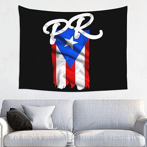 Wall Decoration Tapestry-Puerto Rico Flag Pr Puerto Rican Boricua Pride
