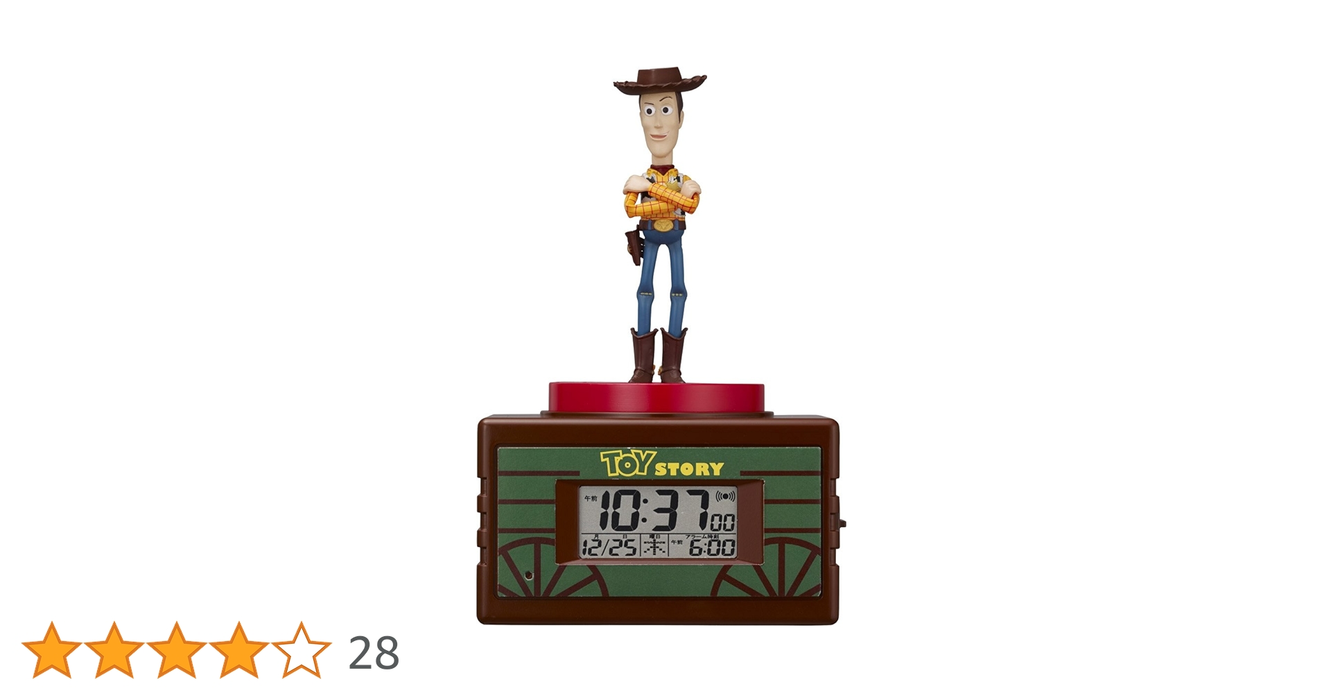 Amazon.co.jp: リズム時計 TOY STORY 音声・アクション目覚まし時計
