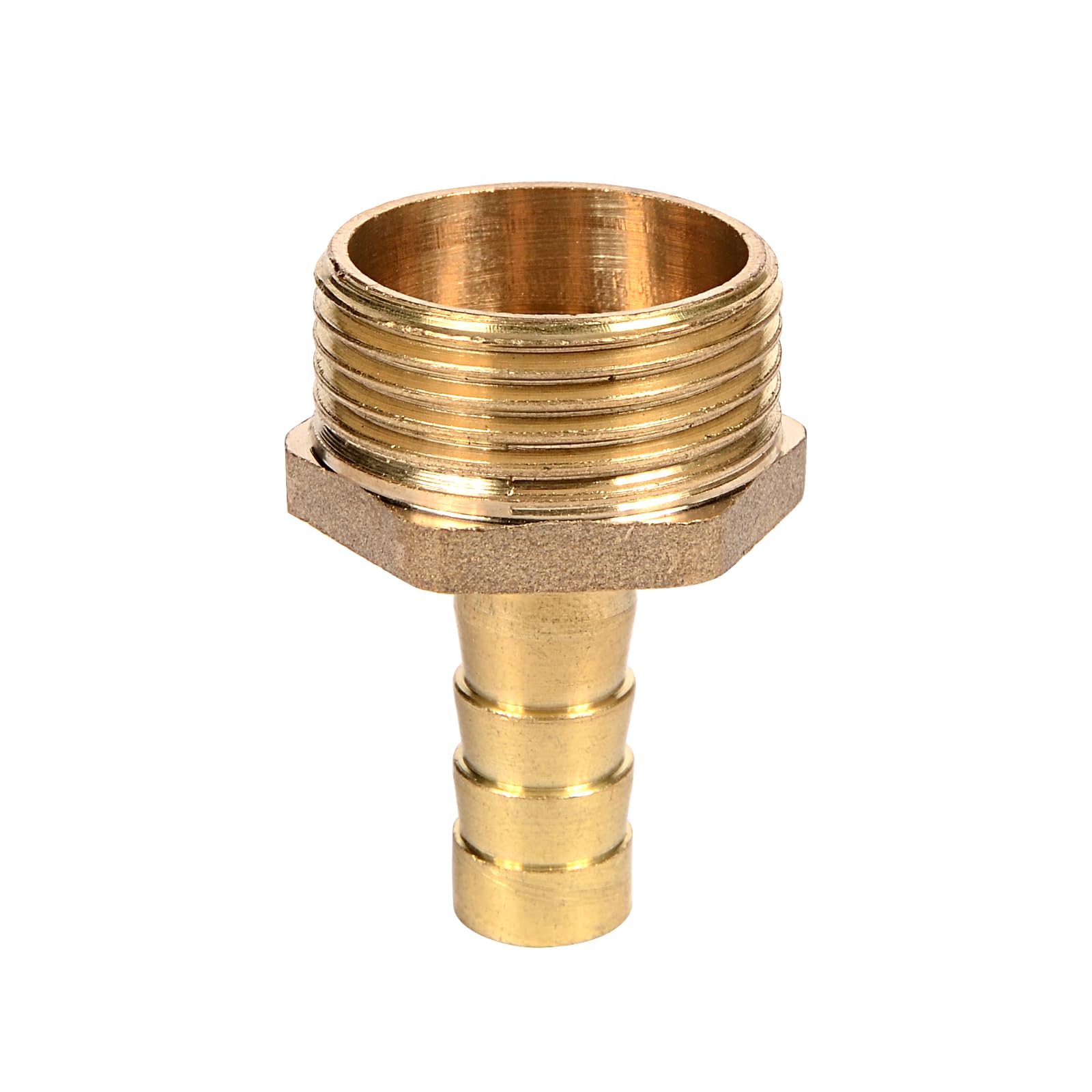 Brass Hose Fittings, Air Hose Fittings Connector Hose Adapter, Brass Pipe Fittings 3/8