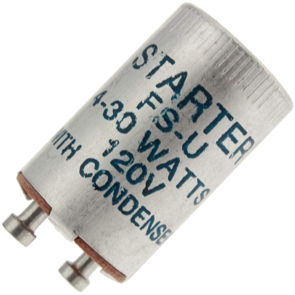 Starter FS-U, 120 Volt, 2 Pin Base, 4-30 Watt Use with Condenser