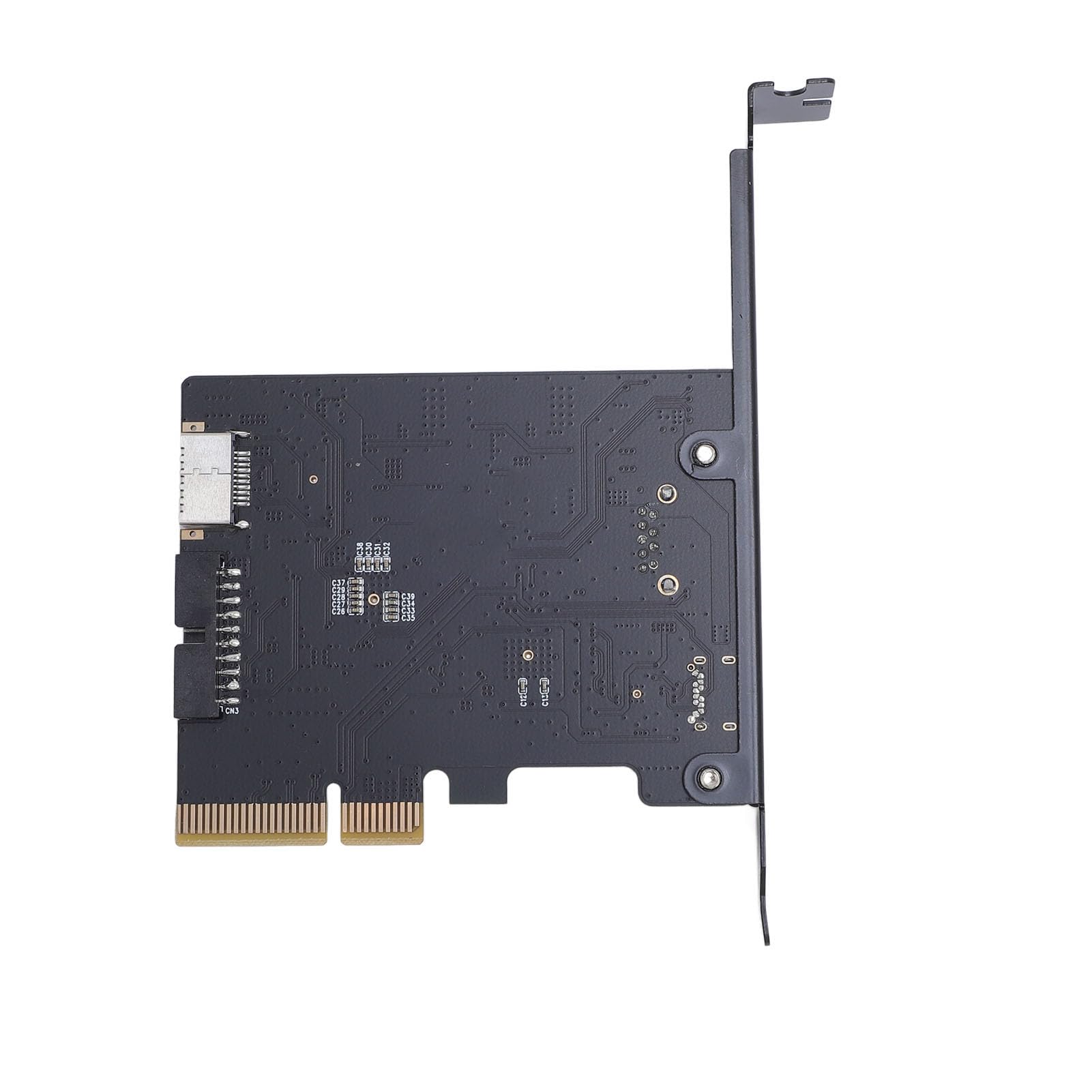 Yosoo Health Gear Scheda di Espansione PCIe A USB 3.2 PCB Scheda di Espansione USB PCI Express 3.0 10 Gbps con A Tipo C Tipo E 19 Pin 20 Pin per Aggiornamento PC Desktop Ed del Pannello Frontale