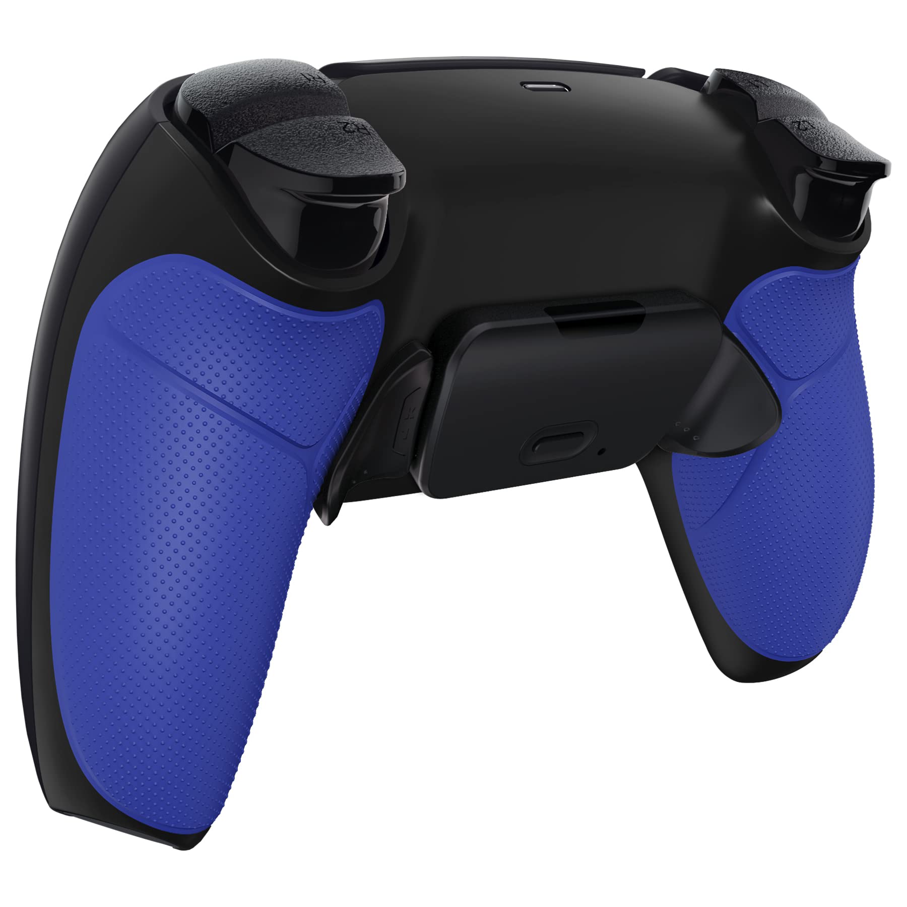 eXtremeRate Rise V3 Remap Kit Programmabile per ps5 Controller BDM-030/040/050,Tasti Posteriori Palette Paddles Cover Grip Gommato per ps5 Joystick-Senza Controller-Nero Blu