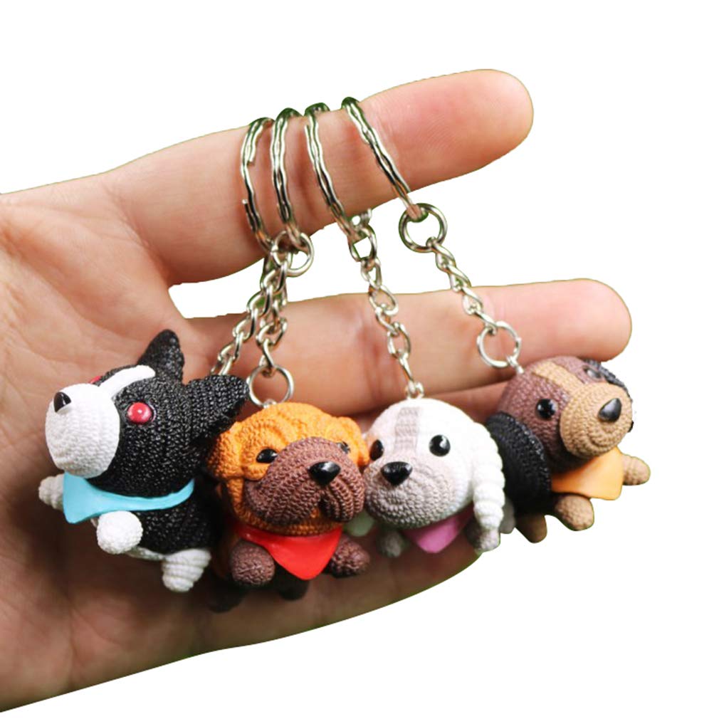 Cute Animal Keychain Key Ring Handbag Bag Charm Car Cell Phone Decor Ornament