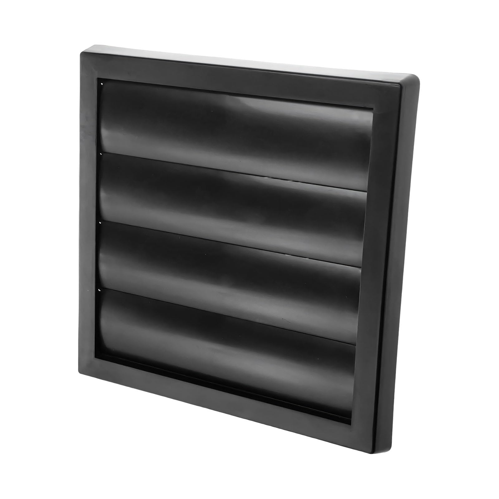 Louvered Dryer Vent Outlet Cover with Flange Adjustable Way Louvers Vent Cover for Secure Installation Lip Outlet