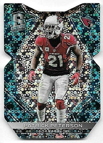 Los Angeles Mall 2017 Panini Spectra Neon Blue Die Rare Peterson Cut #27 Patrick #20 3