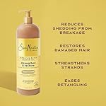 SheaMoisture Strengthen & Restore Conditioner Jamaican Black Castor Oil for Damaged Hair Paraben-Free 24 oz - Image 4