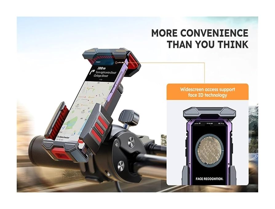 自転車用携帯電話マウント オートバイ用携帯電話マウント バイク電話ホルダー Amazon.co.jp: バイク用スマホホルダー 4.7-7 インチ 360 度