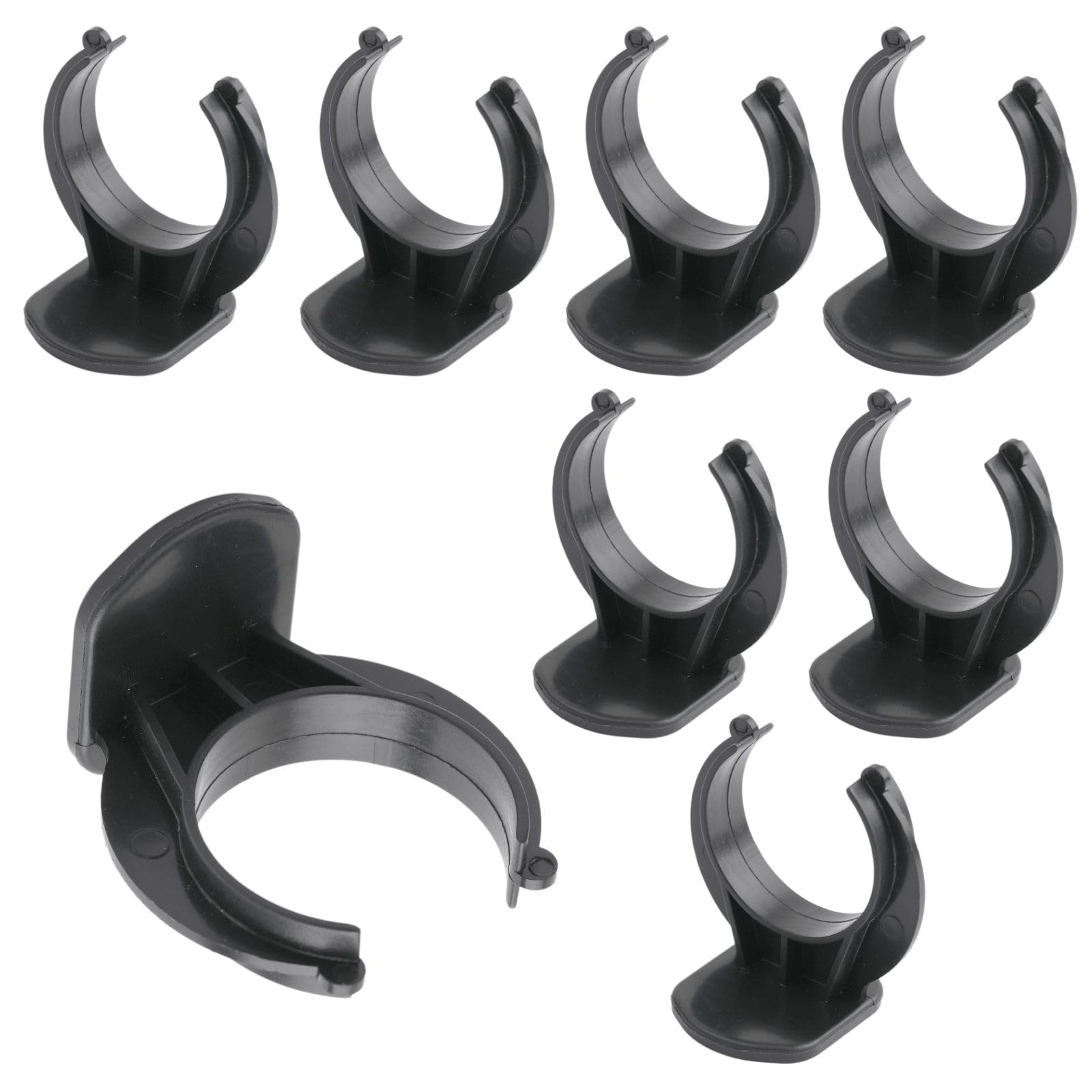 Clip per battiscopa in plastica, 8 pezzi, adatti per IKEA SEKTION e METOD