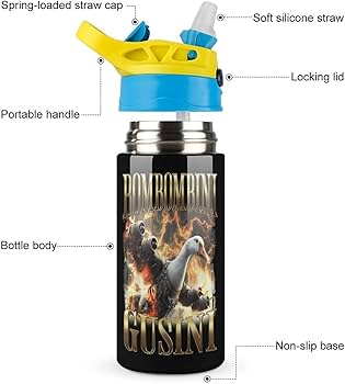 Amazon | 水筒 子供 Bombombini Gusini イタリアンブレインロット