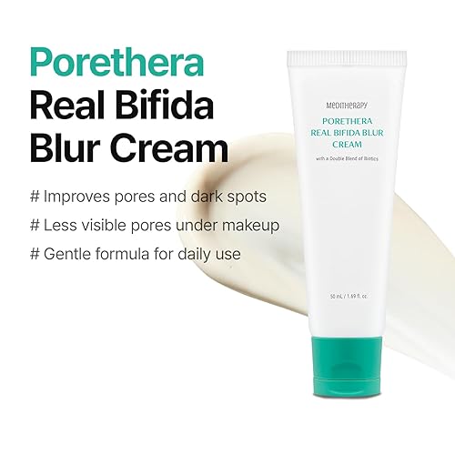 Miniatura 2 de Porethera Real Bifida Blur Cream  Crema hidratante facial coreana  Minimizador de poros Crema de tonificación facial para difuminar la cara