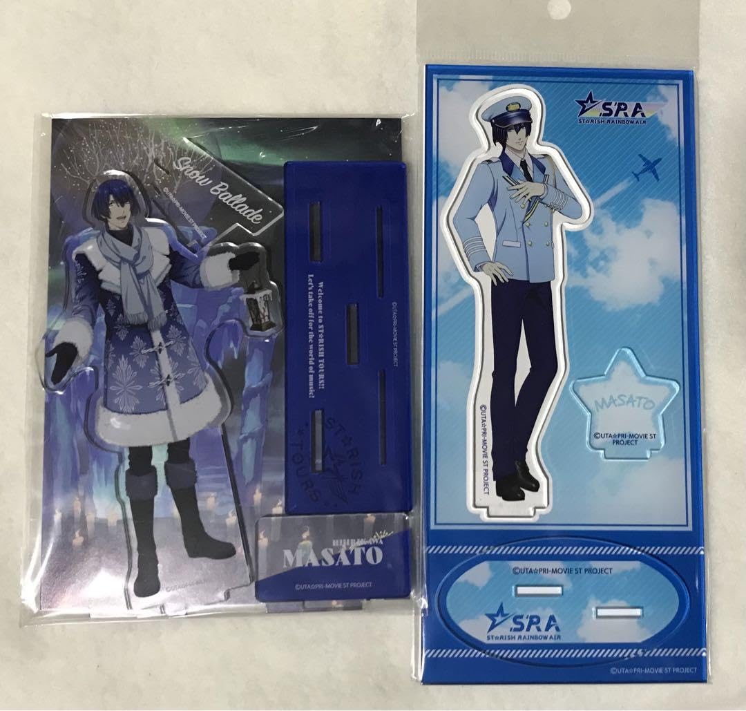 Amazon.co.jp: 10 22 ◇うたプリ スタツア 聖川真斗 アクスタ 2種 