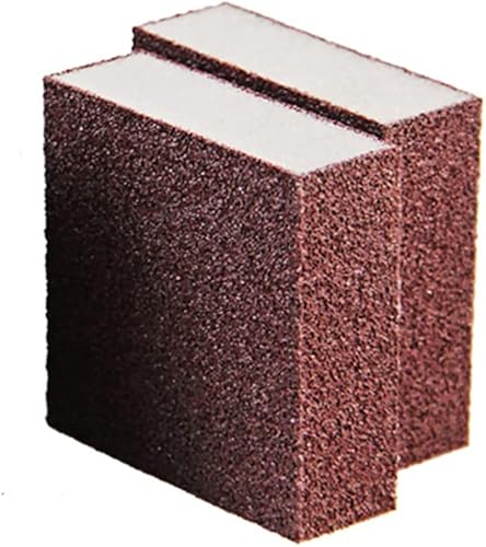 Miniatura 7 de Cepillo de esponja de carborundo, esponja para fregar, esponja para fregar, esponja de piedra caspio, cepillo limpio, borrador de óxido, esponja