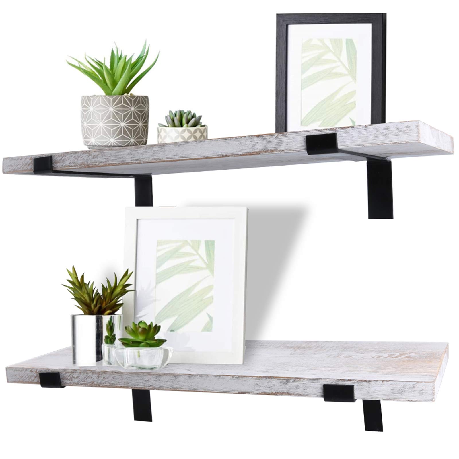 Buy Kosiehouse Pine Solid Wood Floating Shelf, 19.7” Wall ed Rustic