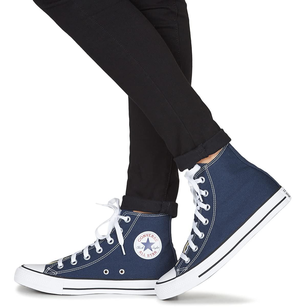 Converse All Star Hi Canvas Zapatillas Azul Marino-UK 4