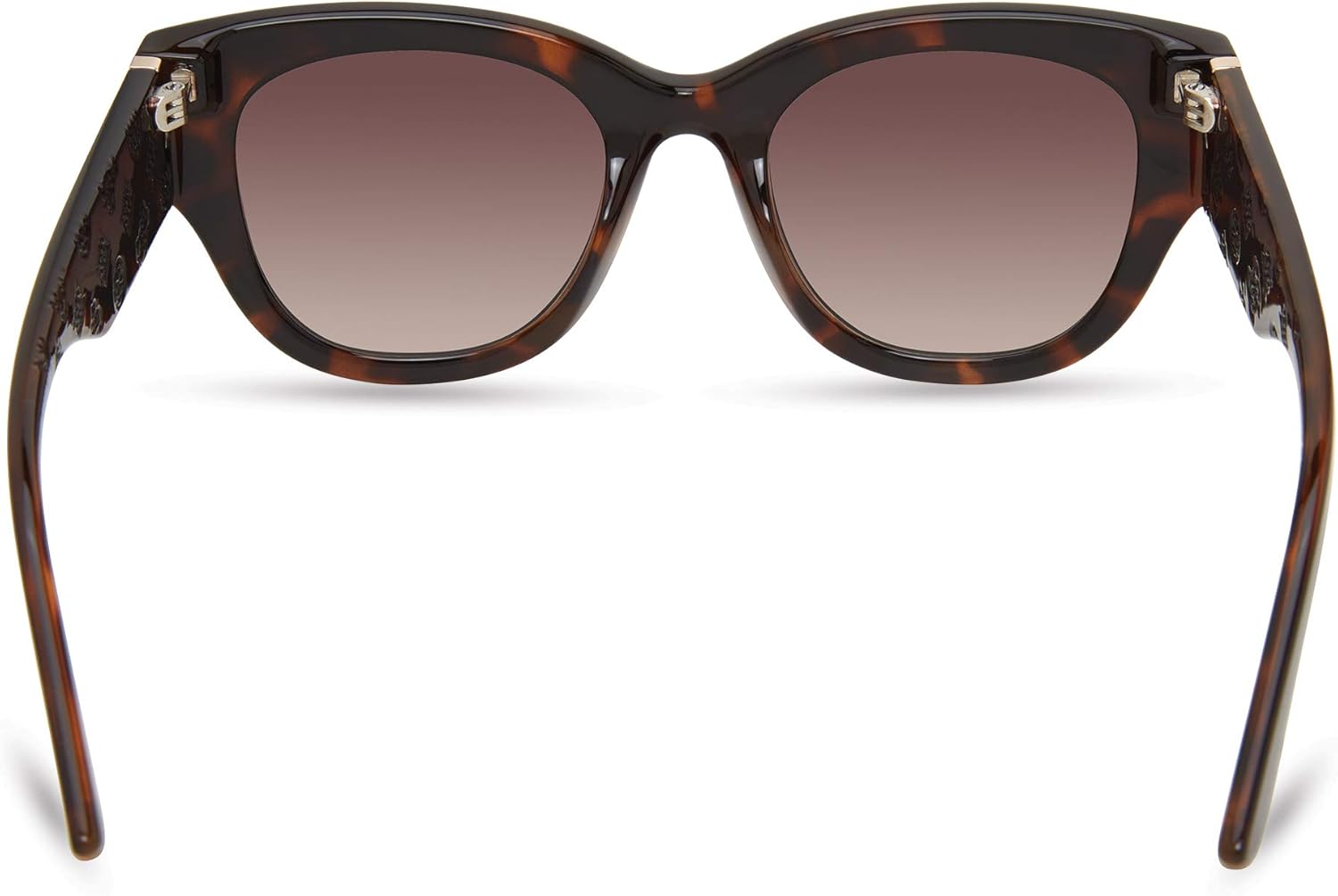 GUESS womens Trendy Peony Pattern Accent Butterfly Sunglasses Butterfly Sunglasses - Image 4