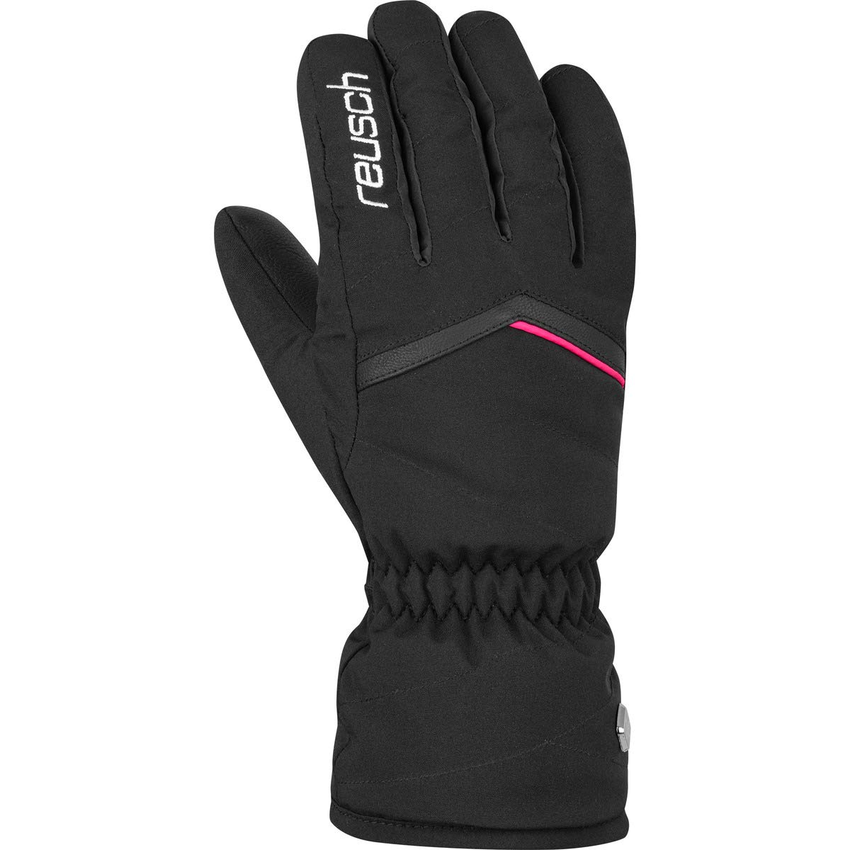Reusch Marisa Guaranteed Windproof, Extra Breathable and Warm Winter Gloves, Finger Gloves, Snow Gloves, Ski Gloves for Women with Long Cuff, 8.5