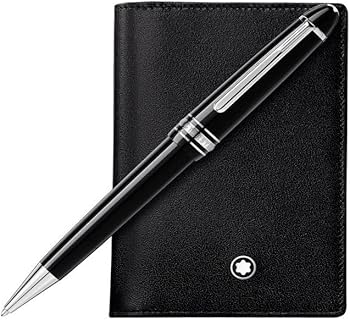 Montblanc ボールペン 黒色 専用ケース付き MONT BLANC ボールペン 黒 専用ケース付き - メルカリ