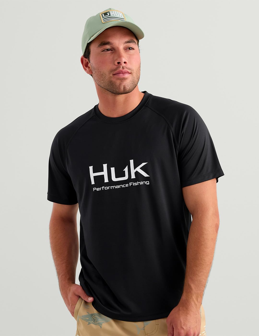 HUK Mens Pursuit Short Sleeve, Performance Shirt + Sun Protection - Image 2