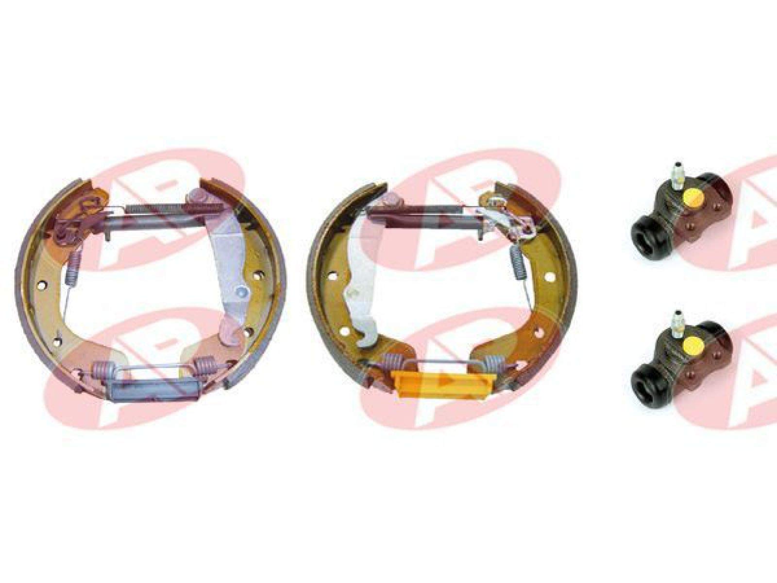 LPR OEK343 Bremse Kit montiert