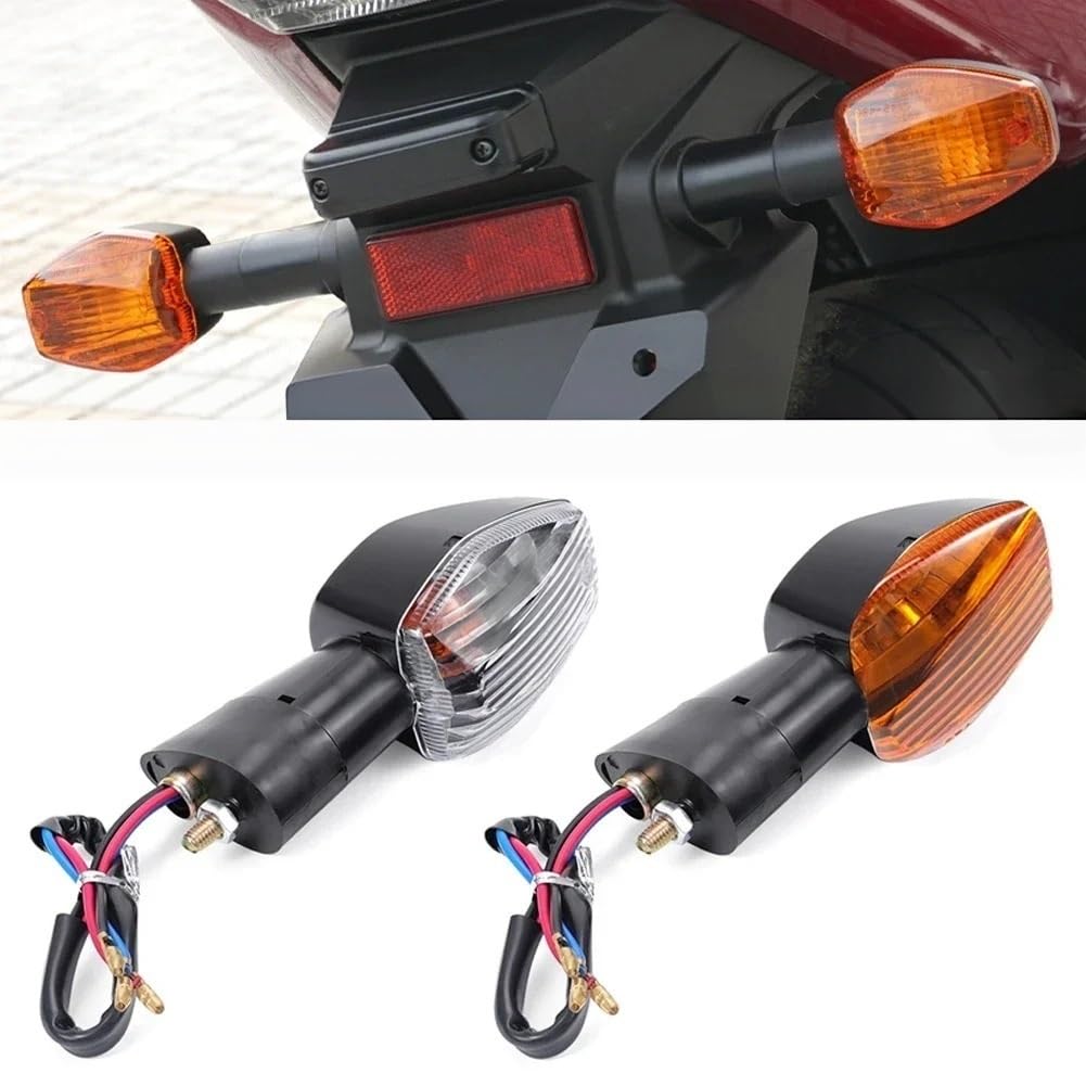 Motocicleta para accesorios lámpara indicadora luz de señal para HONDA(1PC Amber)