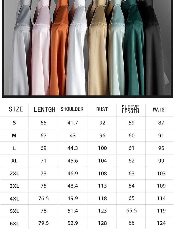 Men'S Classic Wrinkle-Resistant Shirt, Ivyonlines Button Down Anti-Wrinkle Men Dress Shirts (XL,09