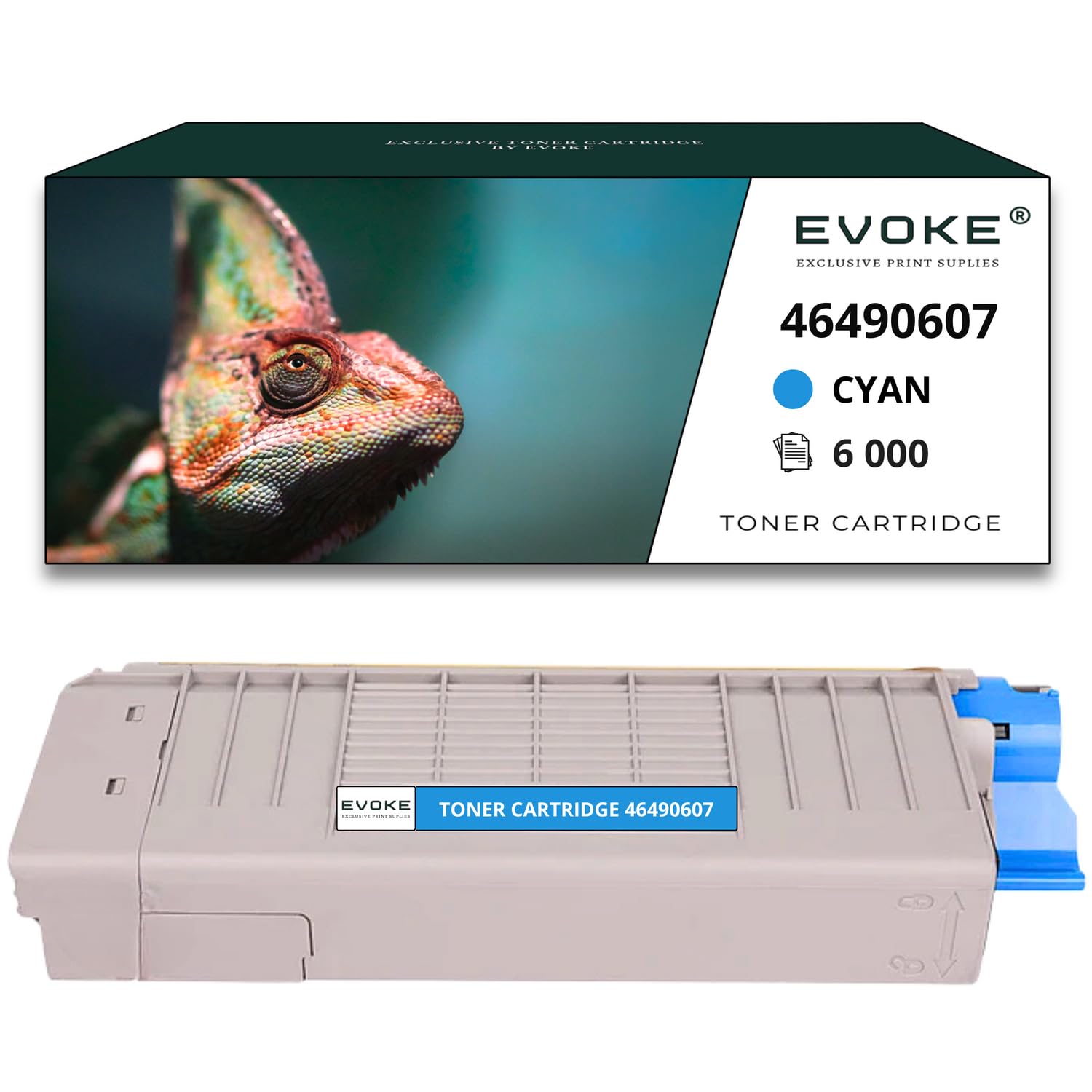 EVOKE 46490608 46490607 46490606 46490605 Toner Kompatybilny z OKI C532DN C542DN MC563DN MC573DN Zestaw CMYK