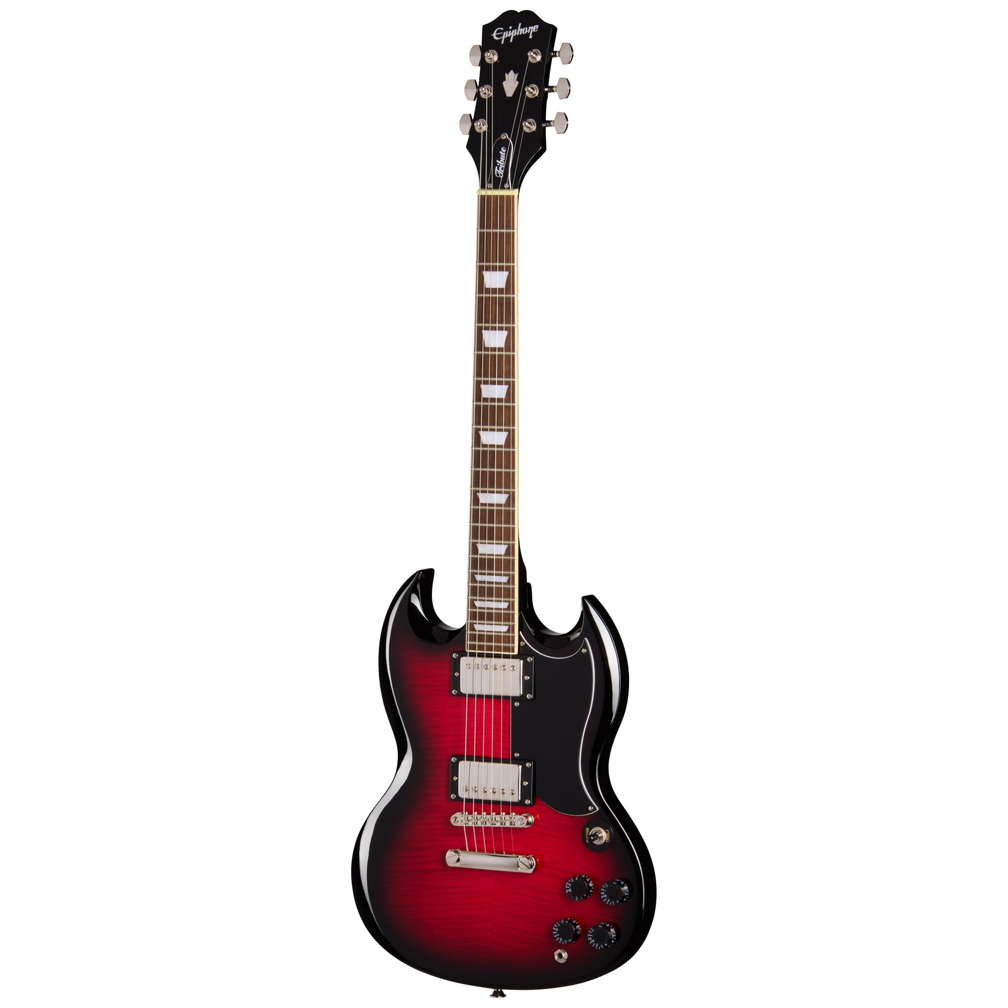 Amazon.com: Epiphone SG Tribute Plus, Cherry Burst : Musical