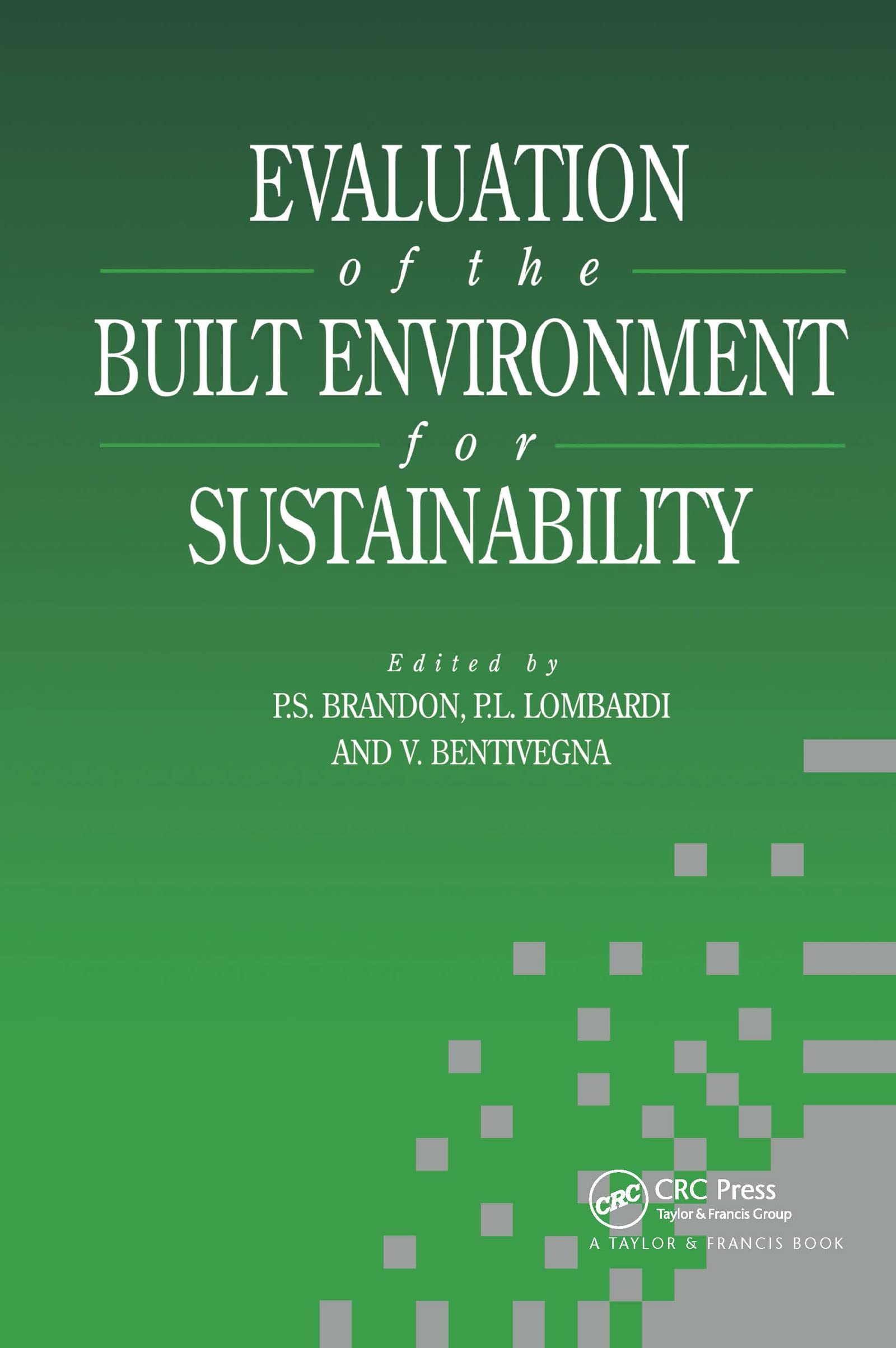 Evaluation of the Built Environment manuel d'analyse environnementale