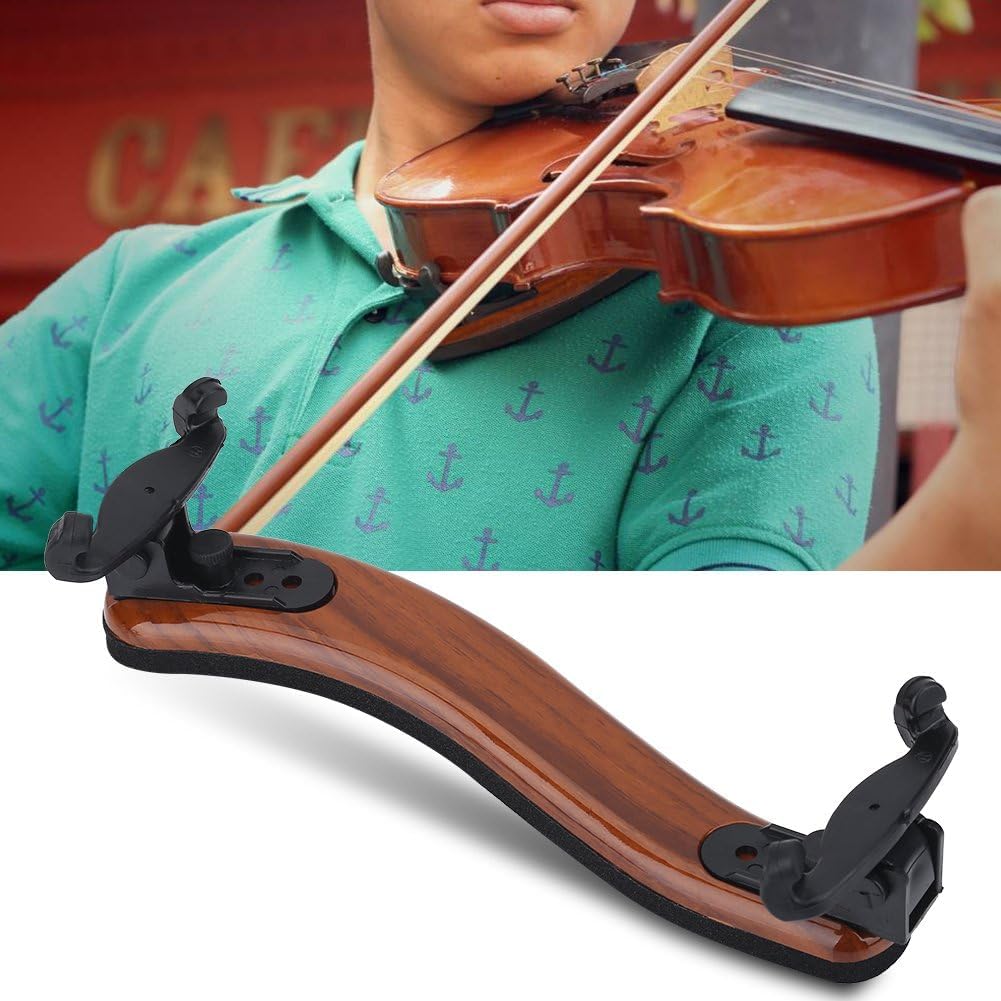 Spalliera per Violino, Poggiaspalla Violino 4/4 Poggia a Spalla Regolabile Stabile per Violino 3/4 4/4