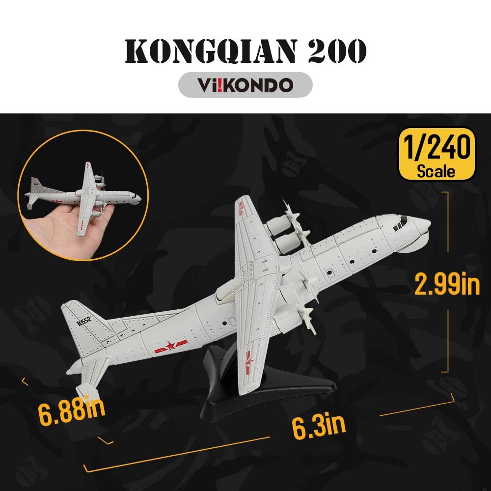 Amazon.co.jp: ViiKONDO 1/240 飛行機模型キット 5ピース 軍用