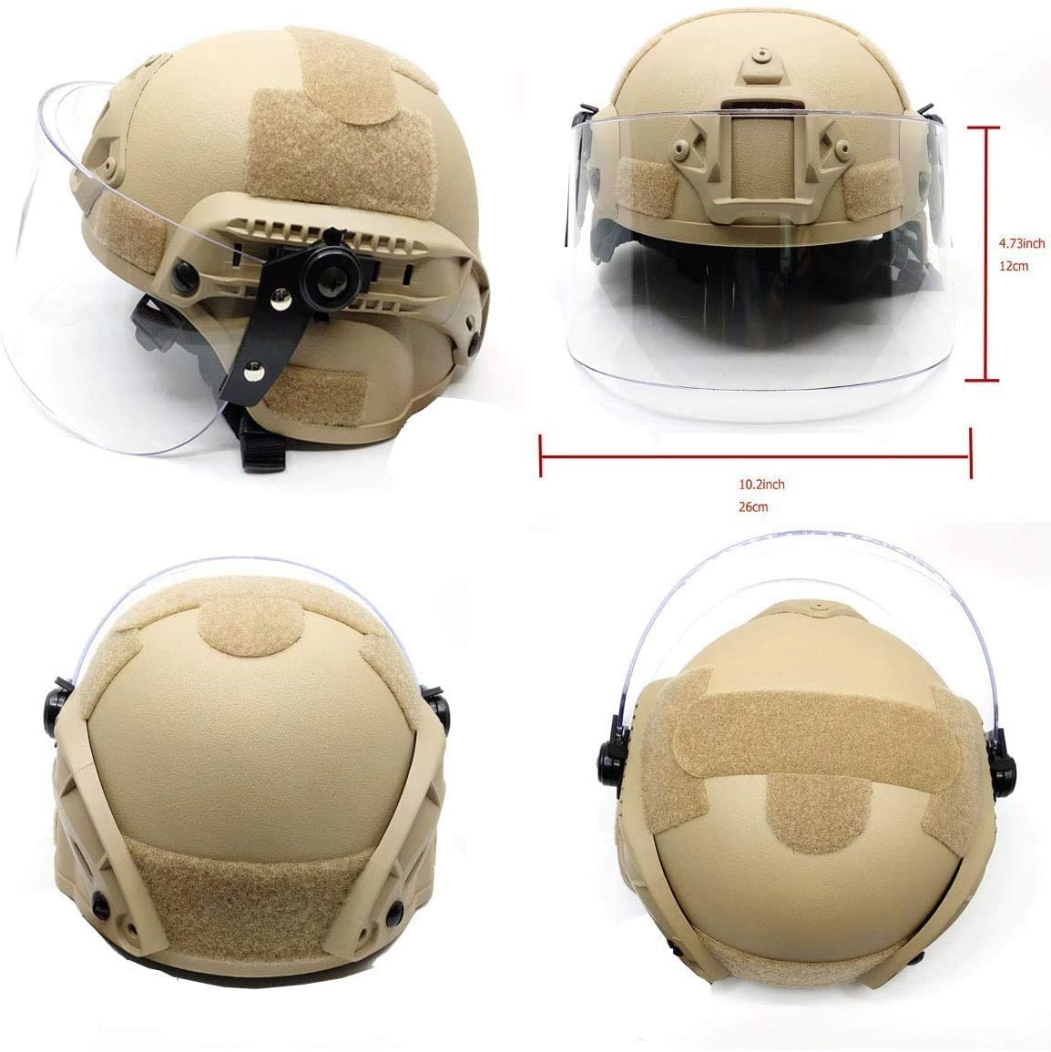 MICH Casque et masque d'airsoft avec lunettes amovibles anti-buée et protection intégrale du visage, gilet tactique réglable, gilet tactique d'extérieur ultra léger et respirant MICH Casque et masque d'airsoft avec lunettes amovibles anti-buée et protection intégrale du visage, gilet tactique réglable, gilet tactique d'extérieur ultra léger et respirant