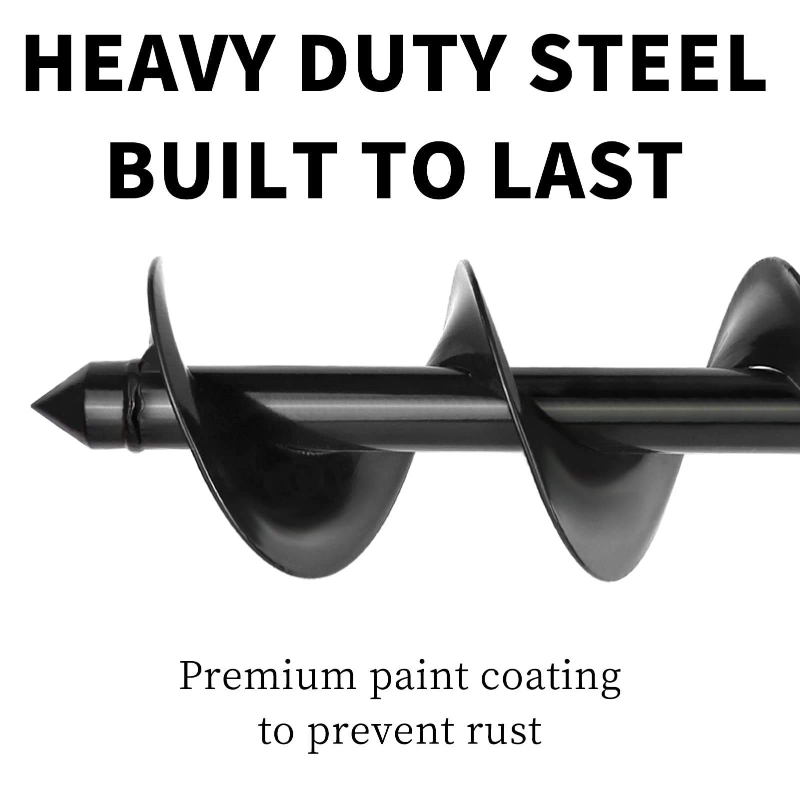 Trivella A Spirale Per Trapano - 10x40cm, Per Giardinaggio E Piantumazione - Foto 6