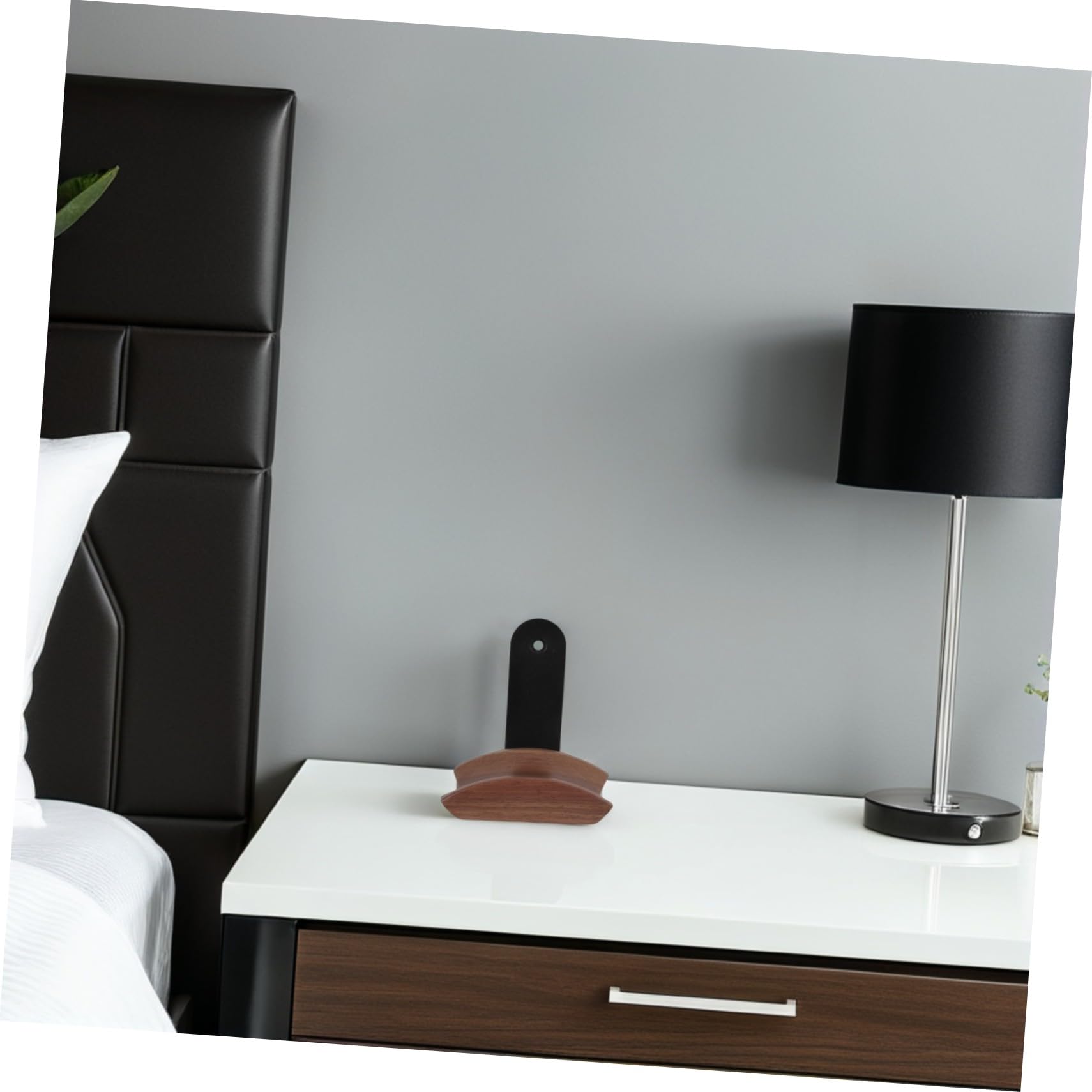 UKCOCO Soporte para Auriculares De Pared Madera Gancho para Auriculares para Gaming Casa Compacto y Resistente