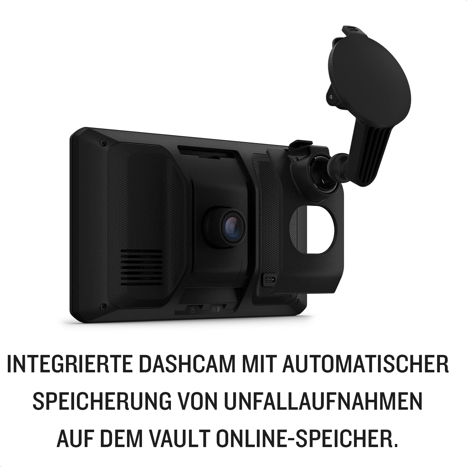 Garmin CamperCam 795 MT-D Digital Traffic Nawigacja GPS dla Kamperów z Wbudowaną Kamerą Ekranem Dotykowym 7 Cali