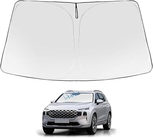 Vista 114 de Proadsy Parasol para parabrisas Sienna Mini Van 2021-2025 2026 de 4 capas plegable frontal protector de parasol bloquea los rayos UV y mantiene