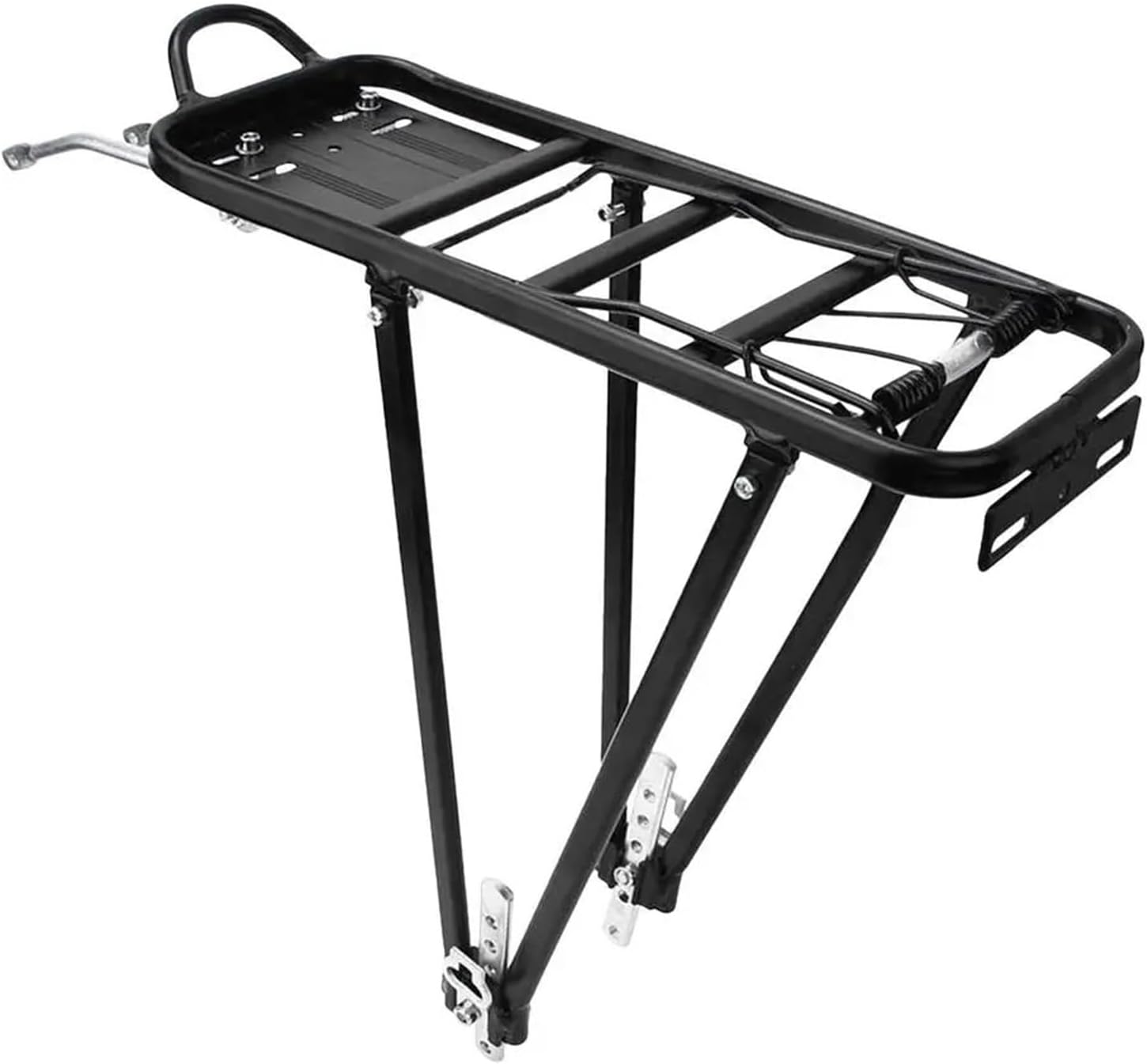 Bike Cargo Racks Rear Carrier & Pannier Bracket, Luggage Rack Shelf for Road Bikes, Cycling Accessory