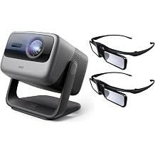 JMGO N1S Ultimate 4K Triple Laser Projector with 3D Glasses*2
