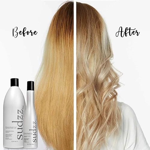 Miniatura 3 de SUDZZFX BlondeAmbition - Champú iluminador de lujo 101 onzas líquidas