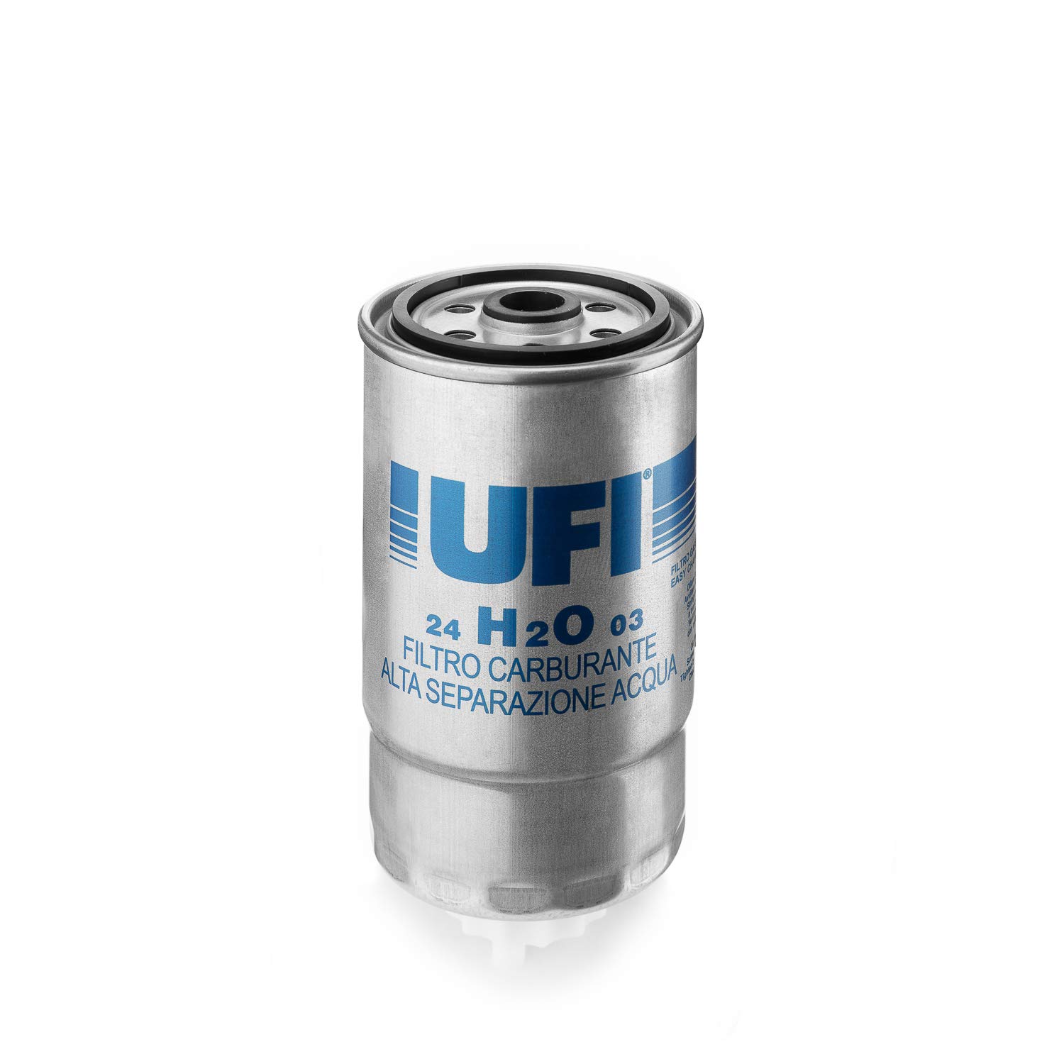 UFI Filters, Filtro Gasoil 24.H2O.03, Filtro de Combustible Diésel de Recambio, Apto para Coches, Apto para Modelos de Alfa Romeo